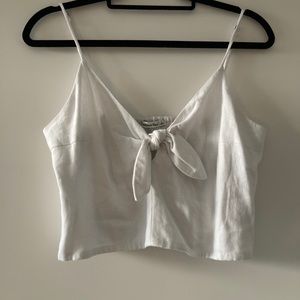 Cute Cropped White Cami